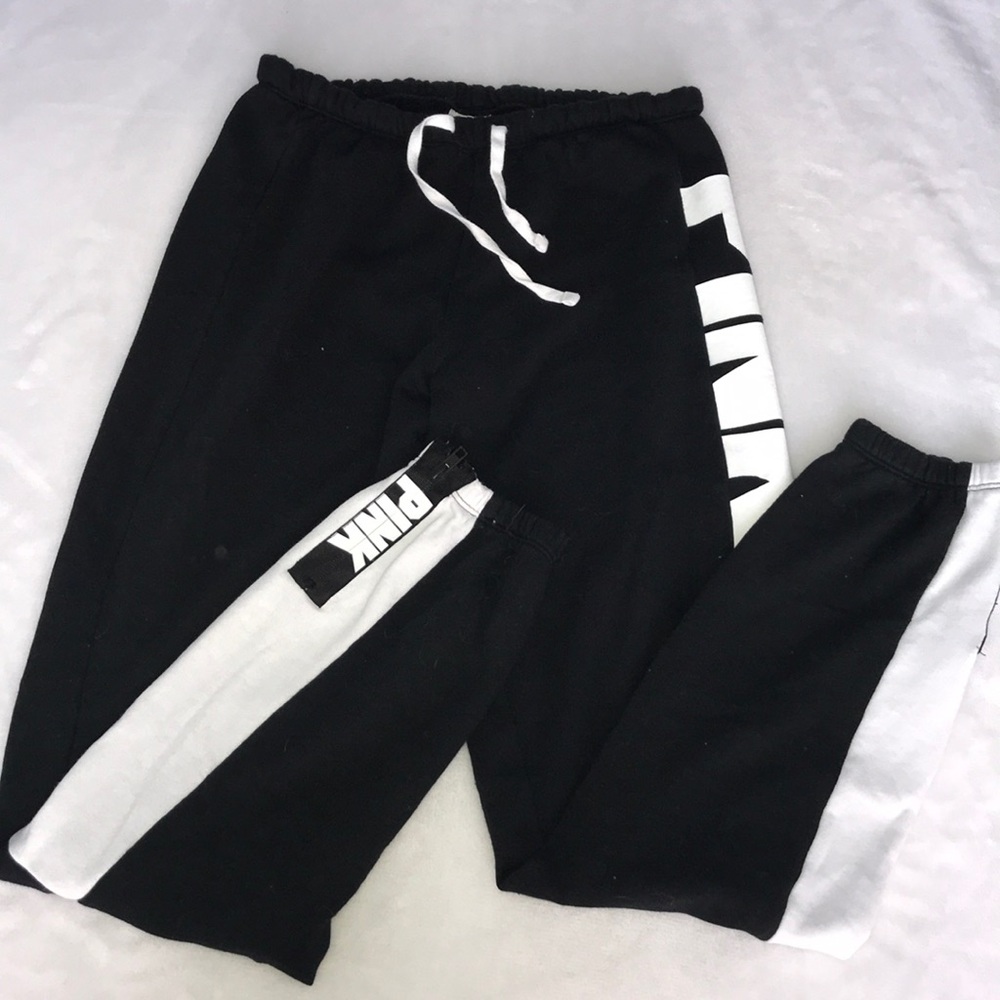 Pink sweatpants